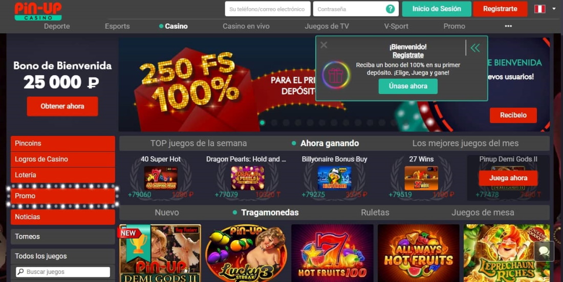 página oficial del casino